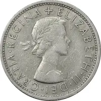 سکه 2 شیلینگ 1965 الیزابت دوم - EF45 - انگلستان