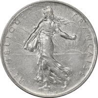 سکه 1 فرانک 1966 جمهوری پنجم - AU58 - فرانسه