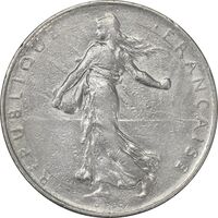 سکه 1 فرانک 1971 جمهوری پنجم - AU55 - فرانسه