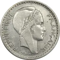 سکه 10 فرانک 1949 جمهوری چهارم - AU50 - فرانسه