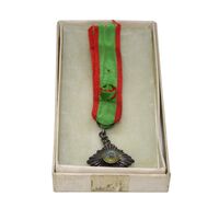 نشان همایونی درجه چهار (با جعبه) - شب - UNC - رضا شاه