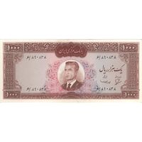 اسکناس 1000 ریال (بهنیا - سمیعی) - تک - UNC61 - محمد رضا شاه