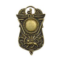 نشان برنز تاجگذاری رضا شاه (زرتشتیان) 1305 - VF - رضا شاه