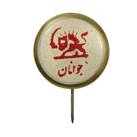 نشان سوزنی جمعیت شیر و خورشید سرخ (جوانان) متفاوت - EF - محمد رضا شاه