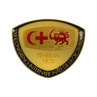 نشان جمعیت سرخ تهران 1352 - UNC - محمد رضا شاه