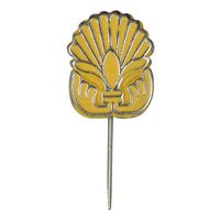 نشان سوزنی نمایشگاه بین المللی (زرد) - UNC - محمد رضا شاه