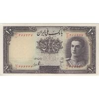 اسکناس 10 ریال سری اول - تک - UNC62 - محمد رضا شاه