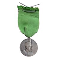 مدال نقره ذوالفقار (ضرب فرانسه با روبان) - EF - رضا شاه