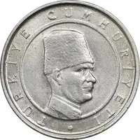 سکه 100000 لیر 2003 جمهوری - MS61 - ترکیه