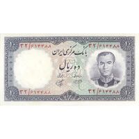 اسکناس 10 ریال 1340 (شماره قرمز) - تک - UNC62 - محمد رضا شاه