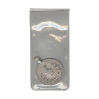 مدال نقره خدمت (دو رو تاج) - ضرب SPORRONG (با کاور فابریک بزرگ) - AU - رضا شاه