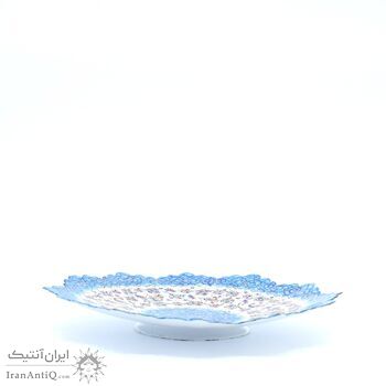 بشقاب میناکاری طرح گل و مرغ - 25 سانتی بشقاب میناکاری طرح گل و مرغ - 25 سانتی