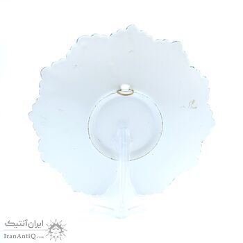 بشقاب میناکاری طرح گل و مرغ - 25 سانتی بشقاب میناکاری طرح گل و مرغ - 25 سانتی