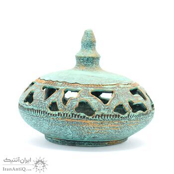 جا شکلاتی سفالی پتینه مشبک Patina Pottery candy bowl