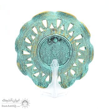 لگن سفالی پتینه تزیینی