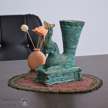 ریتون سفالی پتینه در چیدمان