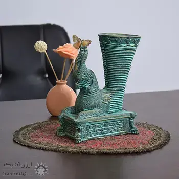ریتون سفالی پتینه در چیدمان