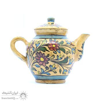 قوری سفالی لعابی