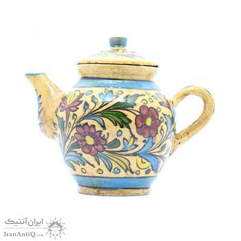 قوری سفالی لعابی