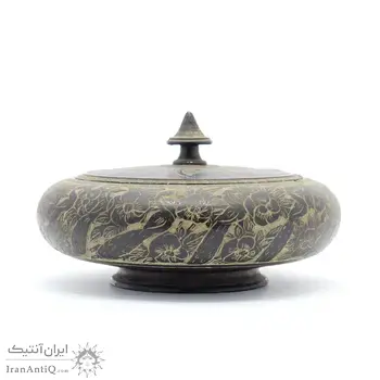 جا شکلاتی (شکلات خوری) سنگی با طرح طاووس Stone candy bowl