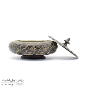 جا شکلاتی (شکلات خوری) سنگی با طرح طاووس Stone candy bowl