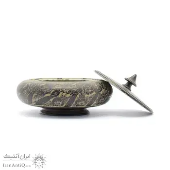 جا شکلاتی (شکلات خوری) سنگی با طرح طاووس Stone candy bowl