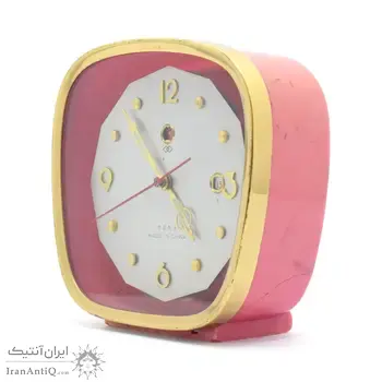 ساعت رومیزی قدیمی کوکی زنگی تقویم دار