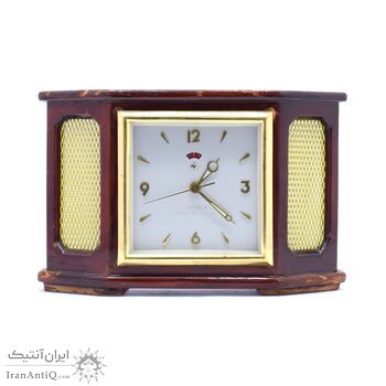 ساعت رومیزی قدیمی کوکی زنگدار مارک الماس شانگهای ساعت رومیزی قدیمی کوکی زنگدار مارک الماس شانگهای