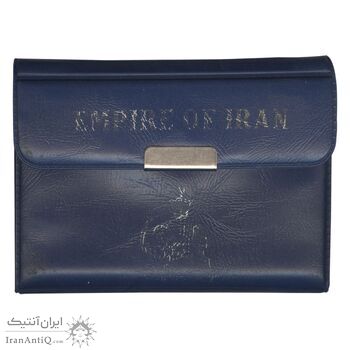 مدال نقره 200 ریال جشنهای 2500 ساله 1350 (با کاور فابریک) - PF61 - محمد رضا شاه