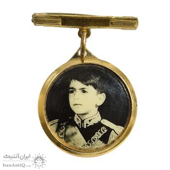 نشان سوزنی هواپیمایی ملی ایران هما (ولیعهد) - AU - محمد رضا شاه