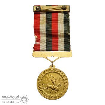 مدال یادبود میلاد مسعود شاهنشاه آریامهر - AU55 - محمد رضا شاه