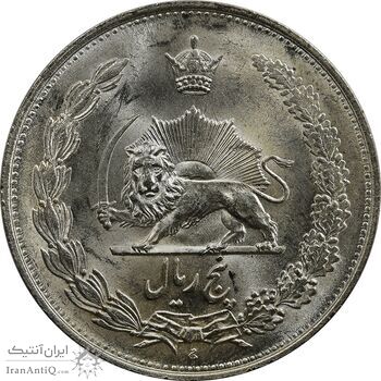 سکه 5 ریال 1310 - MS64 - رضا شاه