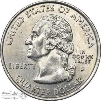 سکه کوارتر دلار 2001D ایالتی (کنتاکی) - MS61 - آمریکا