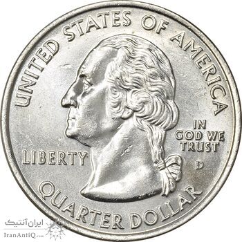 سکه کوارتر دلار 2005D ایالتی (کانزاس) - MS61 - آمریکا