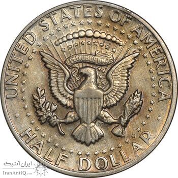 سکه نیم دلار 1971D کندی - AU50 - آمریکا