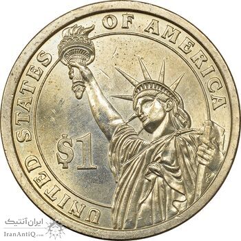 سکه یک دلار 2007P ریاست جمهوری جرج واشنگتن - MS62 - آمریکا