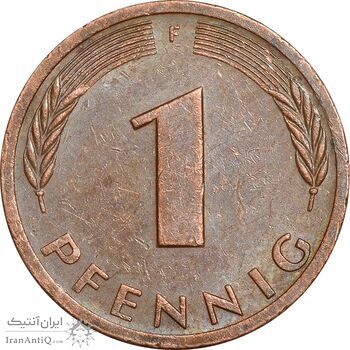 سکه 1 فینیگ 1978F جمهوری فدرال - AU50 - آلمان سکه 1 فینیگ 1978F جمهوری فدرال - AU50 - آلمان