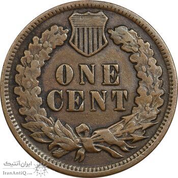 سکه 1 سنت 1903 سرخپوستی - EF40 - آمریکا