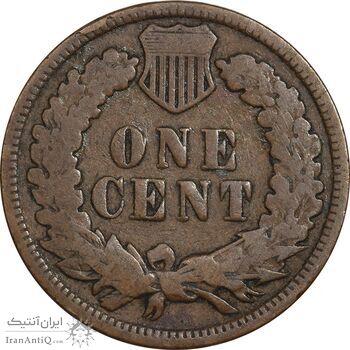 سکه 1 سنت 1906 سرخپوستی - VF30 - آمریکا