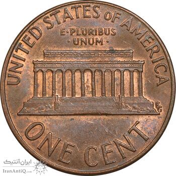 سکه 1 سنت 1973D لینکلن - AU50 - آمریکا