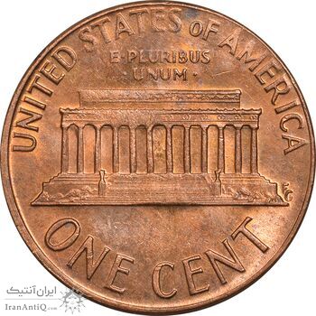 سکه 1 سنت 1973D لینکلن - AU58 - آمریکا