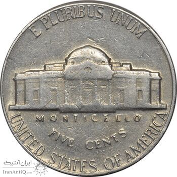 سکه 5 سنت 1970D جفرسون - EF40 - آمریکا