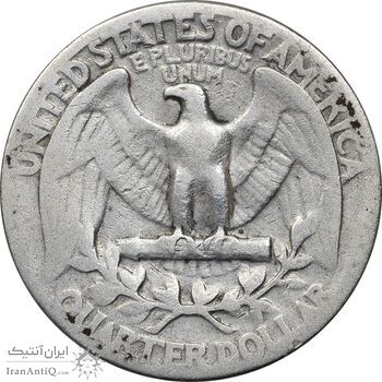 سکه کوارتر دلار 1945 واشنگتن - VF30 - آمریکا