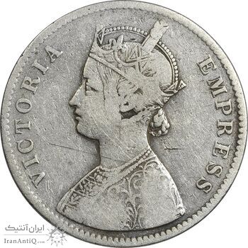 سکه 1 روپیه 1879 ویکتوریا - VF35 - هند