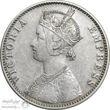 سکه 1 روپیه 1900 ویکتوریا - EF40 - هند