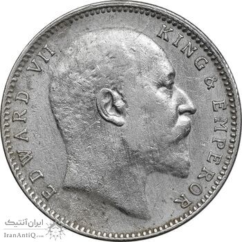 سکه 1 روپیه 1907 ادوارد هفتم - VF35 - هند سکه 1 روپیه 1907 ادوارد هفتم - VF35 - هند