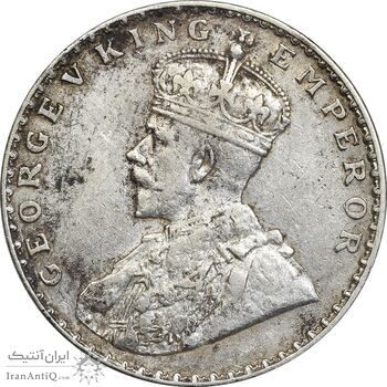 سکه 1 روپیه 1912 جرج پنجم - EF40 - هند سکه 1 روپیه 1912 جرج پنجم - EF40 - هند