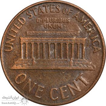 سکه 1 سنت 1962 لینکلن - EF45 - آمریکا