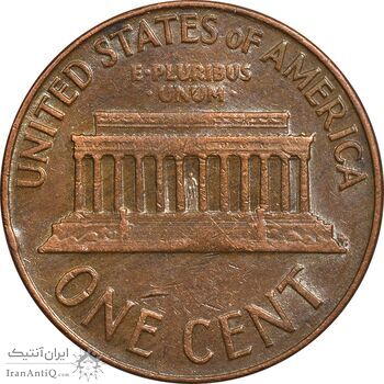 سکه 1 سنت 1963D لینکلن - EF45 - آمریکا