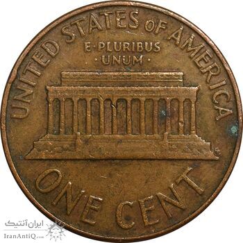 سکه 1 سنت 1964 لینکلن - EF40 - آمریکا سکه 1 سنت 1964 لینکلن - EF40 - آمریکا
